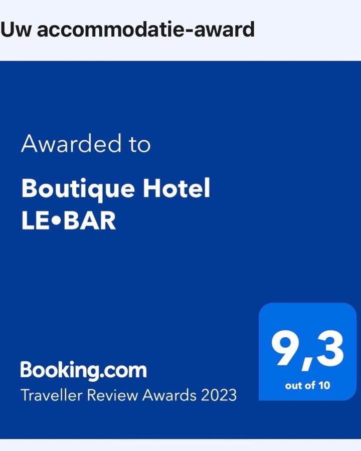 Boutique Hotel Le•Bar Zandvoort Exterior foto